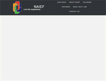 Tablet Screenshot of naief.org